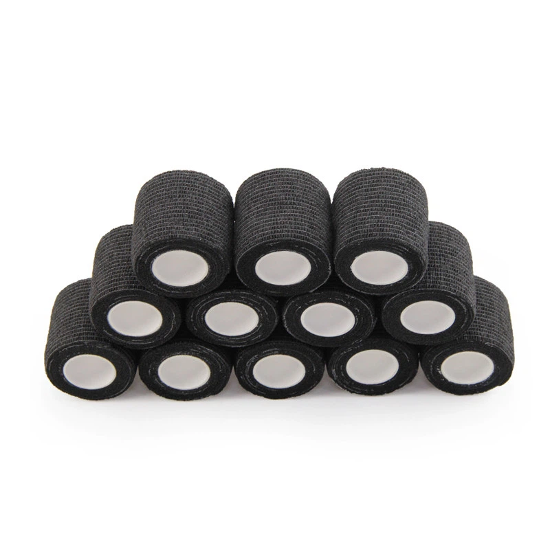 Sort sammenhængende bandage